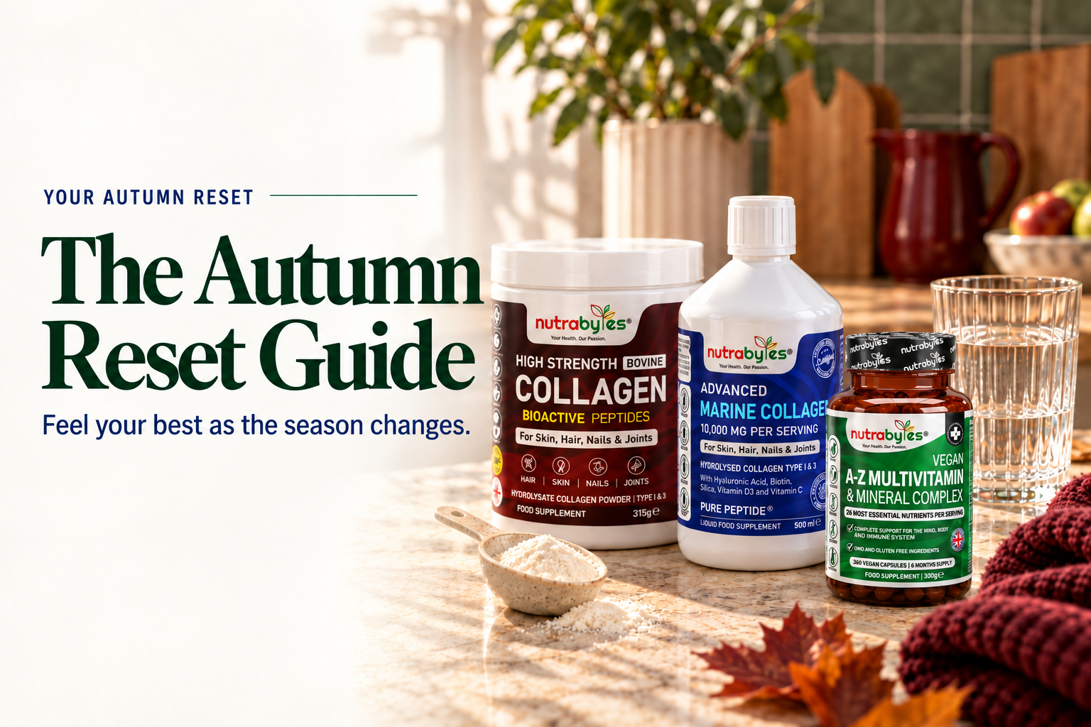 The Nutrabytes Autumn Reset collection