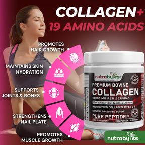 Premium Bovine Collagen Powder 10,000mg