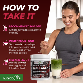 Premium Bovine Collagen Powder 10,000mg