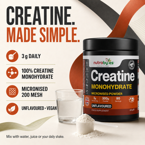 Nutrabytes Creatine Monohydrate product facts