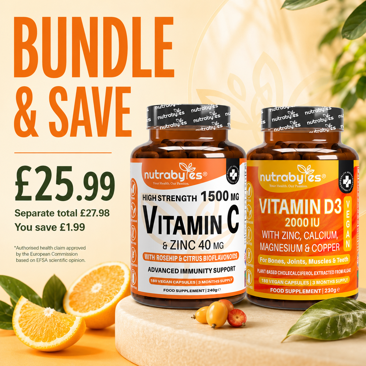 Daily Immunity Bundle price and saving