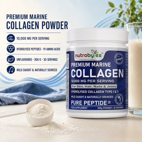Premium Marine Collagen Powder 10000 mg product facts