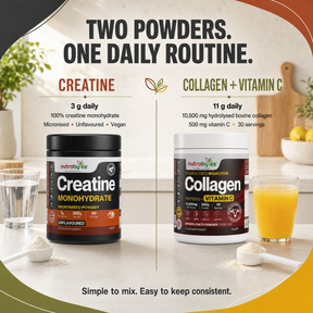 Creatine and Collagen with Vitamin C daily routine facts