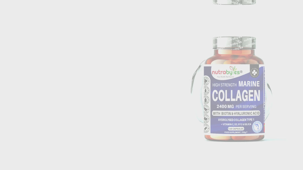 Youtube video describing the High Strength Marine Collagen 2400mg supplements.